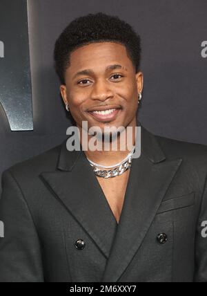 Hollywood, Kalifornien, USA, am 5. Januar 2023. Da'Vinchi, Premiere von Starz „BMF“ Staffel 2 im TCL Chinese Theatre in Hollywood, Kalifornien, USA am 5. Januar 2023. Foto: Fati Sadou/ABACAPRESS.COM Stockfoto