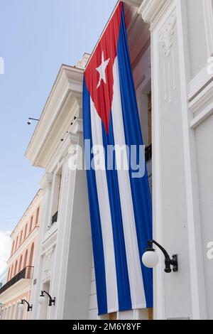 Palacio de Gobierno, Regierungspalast auf der Plaza de Armas, Cienfuegos, Kuba Stockfoto