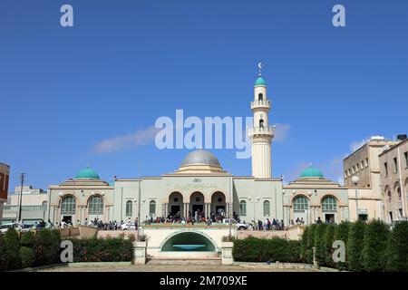 Al Kulafah Al Rashidan Moschee in Asmara erbaut von Benito Mussolini Stockfoto