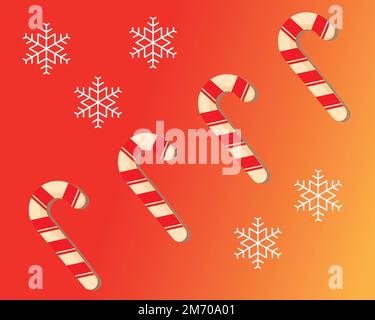 Hintergrundkonzept für Weihnachten. Frohe Weihnachten und ein frohes neues Jahr Poster und Banner Stock Vektor