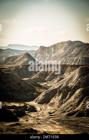 Tabernas, Wüste, Almeria, Spanien Stockfoto