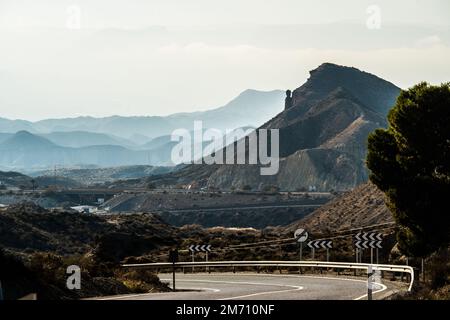 Tabernas, Wüste, Almeria, Spanien Stockfoto