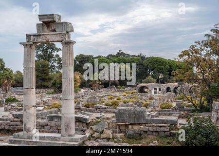Antike Agora, Kos, Griechenland Stockfoto