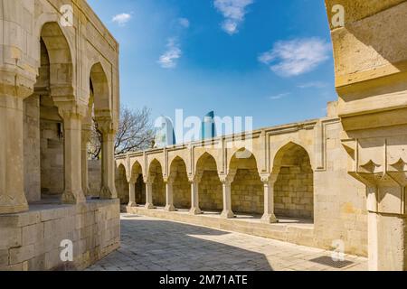 Shirvanshah's Palace in Baku, Aserbaidschan Stockfoto