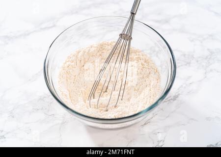 Zitronenkeks mit weißer Schokolade Stockfoto