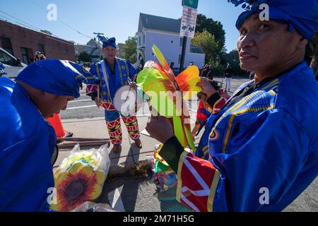 HONK 2022 Vorbereitung der Parade Stockfoto