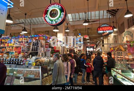 Grand Central Market, Stadtzentrum, Los Angeles, Kalifornien, USA Stockfoto