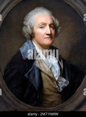 Selbstporträt - Jean-Baptiste Greuze, ca. 1769 Stockfoto