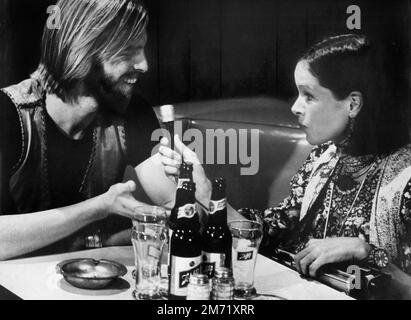 Keith Carradine, Geraldine Chaplin, Drehort des Films, „Nashville“, Paramount Pictures, 1975 Stockfoto