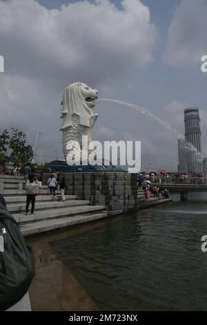 Sehenswürdigkeiten in Singapur Stockfoto