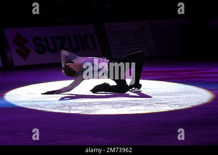 Bologna, Italien. 06. Januar 2023. Ilia Malinin (USA) während 2023 Bol on Ice â&#x80;&#X93; Plushenko and Friends, Ice Sports in Bologna, Italien, Januar 06 2023 Kredit: Independent Photo Agency/Alamy Live News Stockfoto