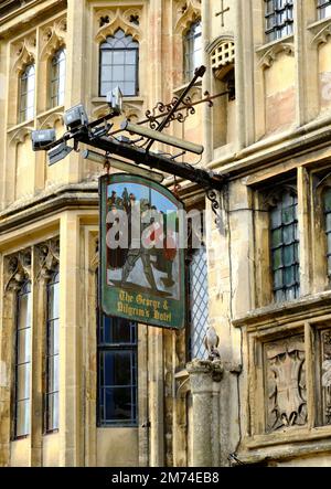 George Hotel und Pilgrims Inn Stockfoto