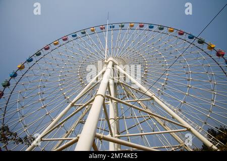 Riesenrad in Daming Lake Park, Daming, See, Daming Lake, Shandong Stockfoto