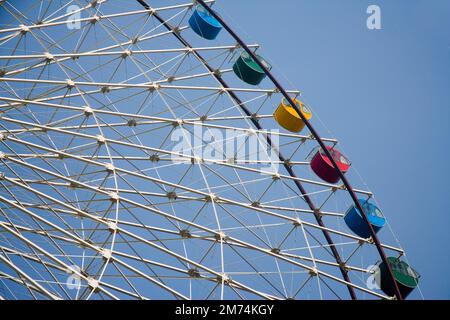 Riesenrad in Daming Lake Park, Daming, See, Daming Lake, Shandong Stockfoto