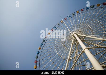 Riesenrad in Daming Lake Park, Daming, See, Daming Lake, Shandong Stockfoto