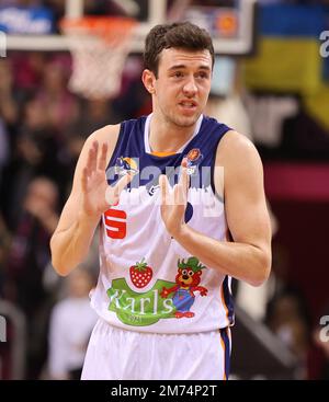 Bonn, Deutschland. 06. Januar 2023. Telekom Dome, Basketball Bundesliga, Matchday 14, Telekom Baskets Bonn vs Rostock Seawolves, Tyler Nelson (Rostock) Kredit: Juergen Schwarz/Alamy Live News Stockfoto