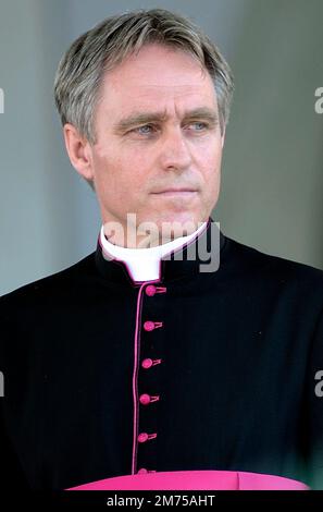Vatikanstadt, Vatikanstadt. 07. Januar 2023. Monsignore Georg Gaenswein. Foto: Guthaben: dpa/Alamy Live News Stockfoto