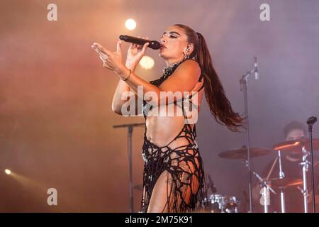 Biddinghuizen, Niederlande. 21. Aug. 2022. Sevdaliza tritt am 21. August 2022 beim Lowlands Festival 2022 in Biddinghuizen, Niederlande, live auf. (Foto: Roberto Finizio/NurPhoto) Kredit: NurPhoto SRL/Alamy Live News Stockfoto