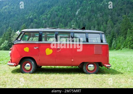 VW T1, BULI, LACKIERT, COMPUTERGENERIERT Stockfoto