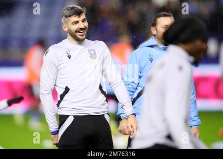 Sheffield, Großbritannien. 7. Januar 2023. Callum Paterson von Sheffield am Mittwoch während des FA-Cup-Spiels in Hillsborough, Sheffield. Der Bildausdruck sollte lauten: Lexy Ilsley/Sportimage Credit: Sportimage/Alamy Live News Stockfoto