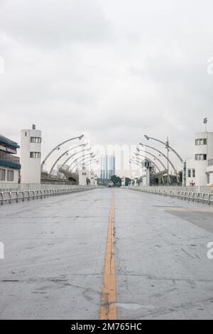 Anhembi Sambodromo in Sao Paulo. Stockfoto