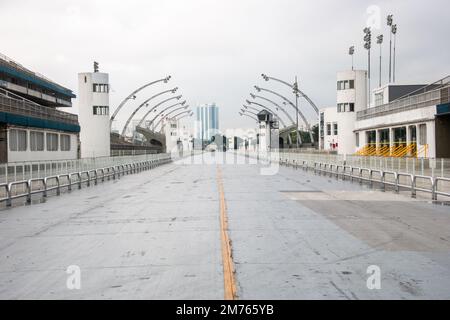 Anhembi Sambodromo in Sao Paulo. Stockfoto