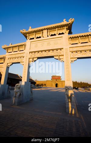 Shanhaiguan Pass, Qinhuangdao Stockfoto