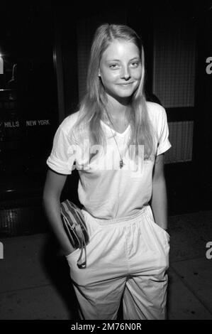 Jodie Foster um die 1980er Jahre Credit: Ralph Dominguez/MediaPunch Stockfoto