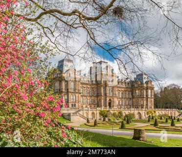 Das Bowes Museum, Barnard Castle, Teesdale Stockfoto