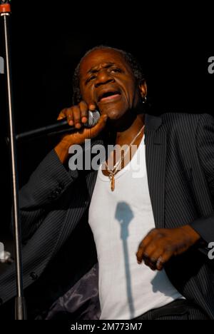 Neville Staple - The Specials, V2008, Hylands Park, Chelmsford, Essex, Großbritannien - 22. August 2009 Stockfoto