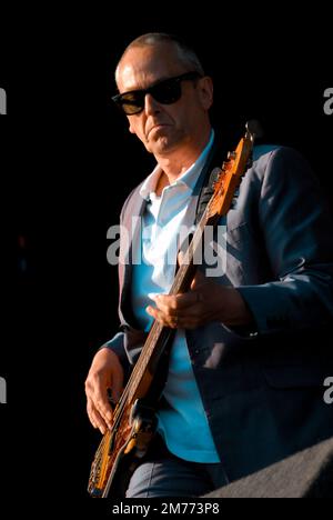 Horace Panter - The Specials, V2008, Hylands Park, Chelmsford, Essex, Großbritannien - 22. August 2009 Stockfoto