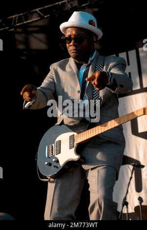 Lynval Golding - The Specials, V2008, Hylands Park, Chelmsford, Essex, Großbritannien - 22. August 2009 Stockfoto