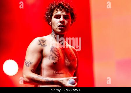 Biddinghuizen, Niederlande 21. august 2022 Slowthai live at Lowlands Festival 2022 © Roberto Finizio/Alamy Stockfoto