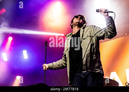 Biddinghuizen, Niederlande 21. august 2022 Yard Act live beim Lowlands Festival 2022 © Roberto Finizio/Alamy Stockfoto