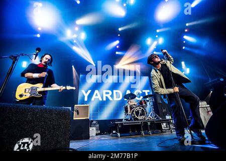 Biddinghuizen, Niederlande 21. august 2022 Yard Act live beim Lowlands Festival 2022 © Roberto Finizio/Alamy Stockfoto