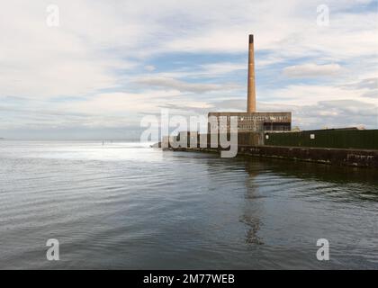 Methil-Kraftwerk, Abgerissen 2010 Stockfoto