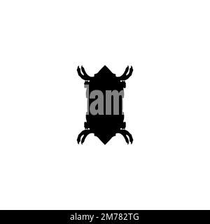 Unterwasser-mina-Symbol. Einfaches Hintergrundsymbol für mina Danger Poster. Markenlogo-Designelement. mina-T-Shirt-Druck unter Wasser. Vektor für Stock Stock Vektor