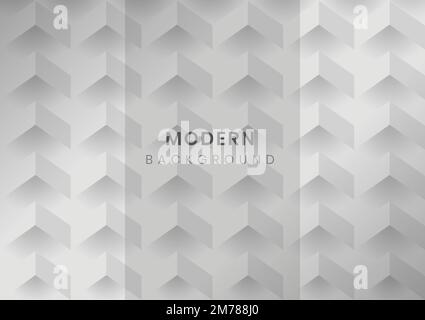 Weißer moderner Hintergrund Design Vektor Stock Vektor