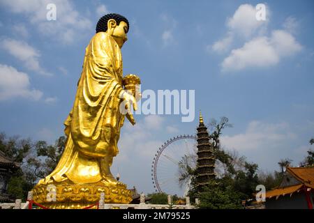 Heilongjiang, Harbin, Kek Lok Si-Tempel, buddhistische, Buddha, Guanyin, Guanshiyin, Stockfoto