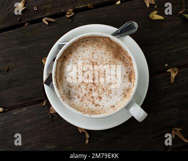 Herbstkaffee Hertfordshire Stockfoto