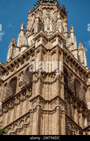 Details zur Kathedrale von toledo Stockfoto