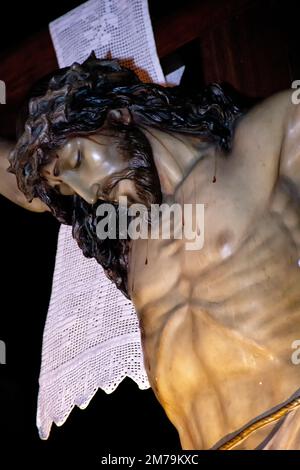 Christus des Verfalls, Torrelodones Stockfoto