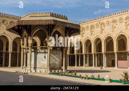 Abluftspringbrunnen der Moschee von Sultan al-Muayyad in Kairo, Ägypten Stockfoto