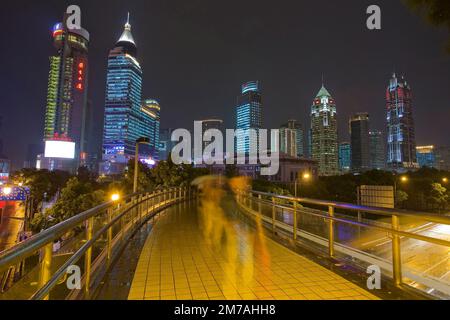 Shanghai Huaihai Road Stockfoto