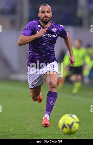 Artemio Franchi Stadion, Florenz, Italien, 07. Januar 2023, Arthur Cabral (ACF Fiorentina) während ACF Fiorentina vs US Sassuolo - italienischer Fußball Ser Stockfoto