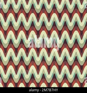 Klassisches Zickzack-Muster Stock Vektor