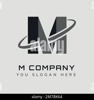 Einfaches Alphabet editierbare Slogan Vektor-Logo-Design Stock Vektor