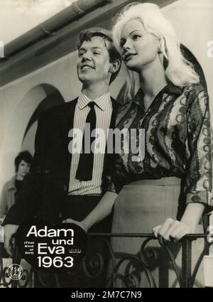 Die deutsch-italienische Schauspielerin Margaret Rose Keil und der Schauspieler David Weston in dem Film That Kind of Girl, UK 1963 Stockfoto