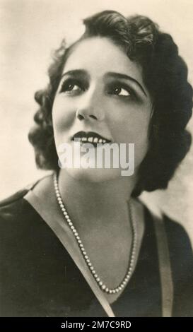 Porträt der amerikanischen Stummfilmdarstellerin Mary Pickford, 1920er Stockfoto