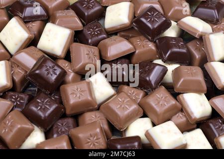 KIEW, UKRAINE - 4. MAI 2022 Schogetten Schokolade. Schokoladenwaren, hergestellt von Ludwig Schokolade GmbH und Co KG einer der erfolgreichsten Süßwarenlieferanten in Europa Stockfoto